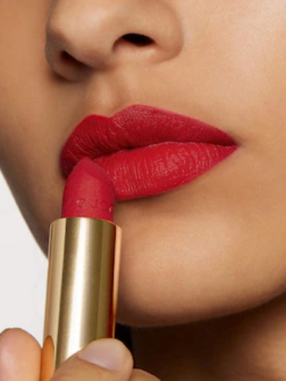GUCCI ROUGE GOLDIE RED 25* À LÈVRES MAT LIP COLOUR ROUGE À LÈVRES - Picture 4 of 12